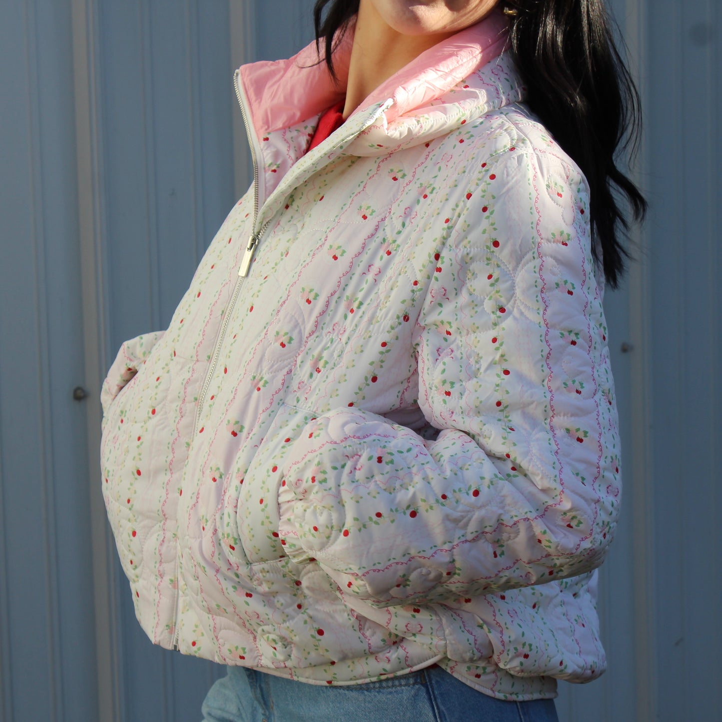 Floral Embroidered Jacket