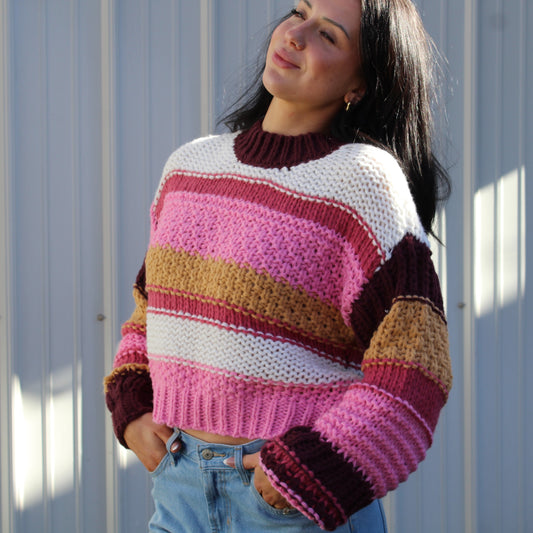 Multicolor Striped Sweater