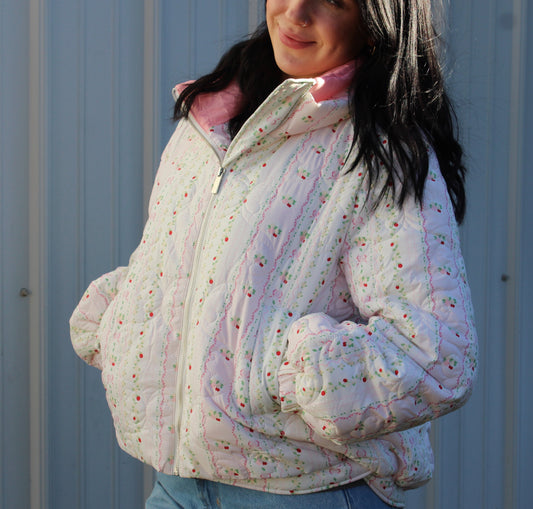 Floral Embroidered Jacket