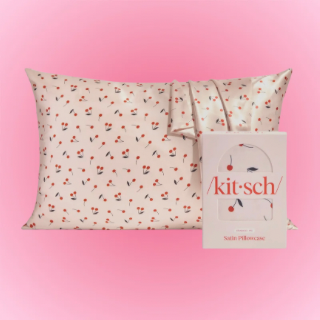 Cherry Satin Standard Pillowcase